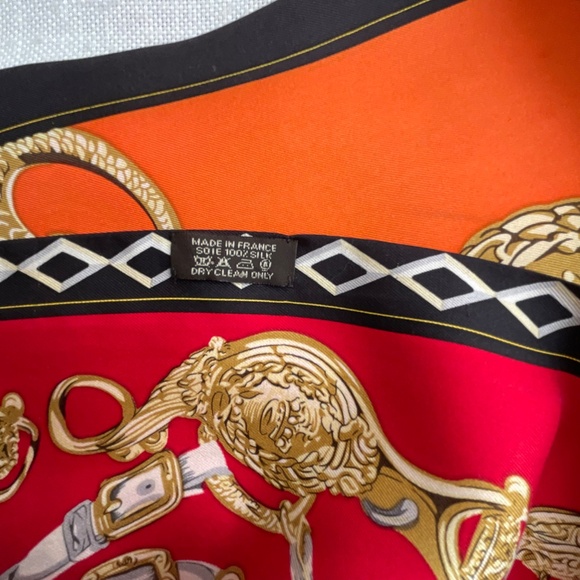 Hermes Bridges De Gala Maxi Twilly 100% Silk  8”x74”Made in France - Picture 6 of 16